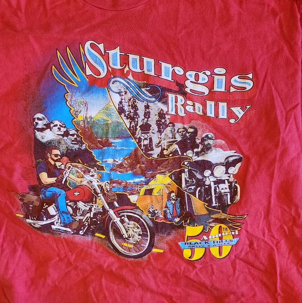 Sturgis Rally Red Graphic T-Shirt